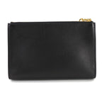 Hermes Zip and Go PM Pouch Evercolor Black Chaine D'ancre Gold — view 3