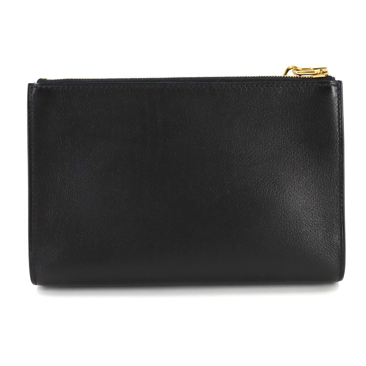 Hermes Zip and Go PM Pouch Evercolor Black Chaine D'ancre Gold — view 3