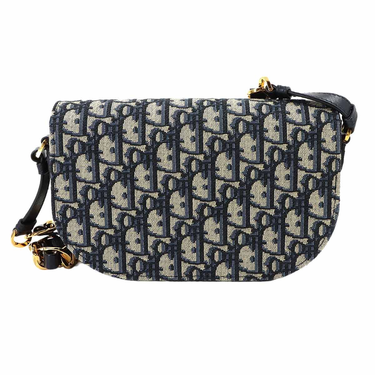 Dior Auction CD Signature Chain Shoulder Bag Canvas — view 2
