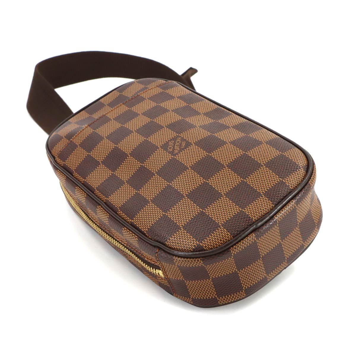 Louis Vuitton Damier Pochette Gange Personal Belt Bag Ebene — view 4