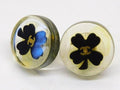 Chanel Plastic Earrings Clover
