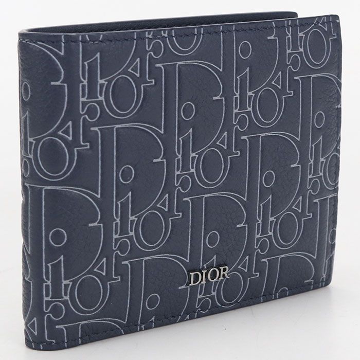 Dior Bifold Wallet Gravity Out Line Leather