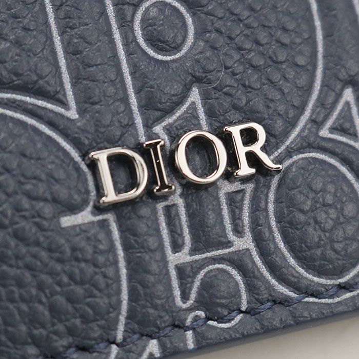 Dior Bifold Wallet Gravity Out Line Leather — view 7