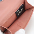 Fendi F's Trifold Wallet Calfskin — view 6
