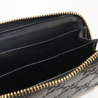 Gucci Zip Coin Case Guccissima Purse Leather — view 4