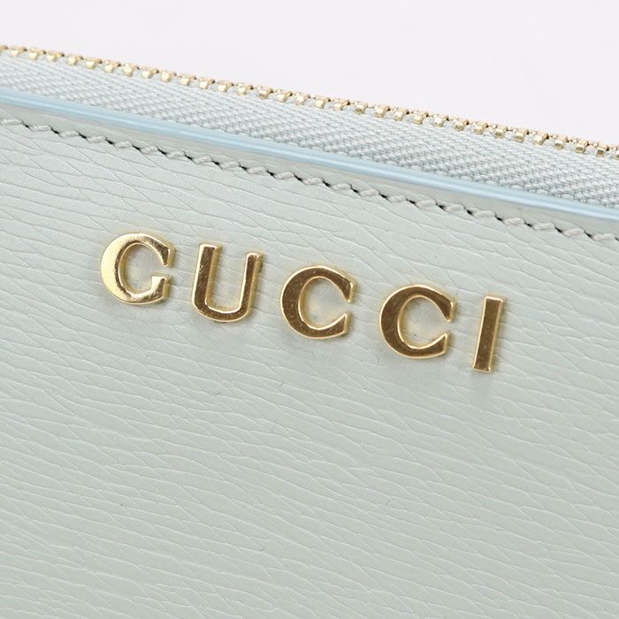 Gucci Mini Wallet Script Bifold Leather — view 4