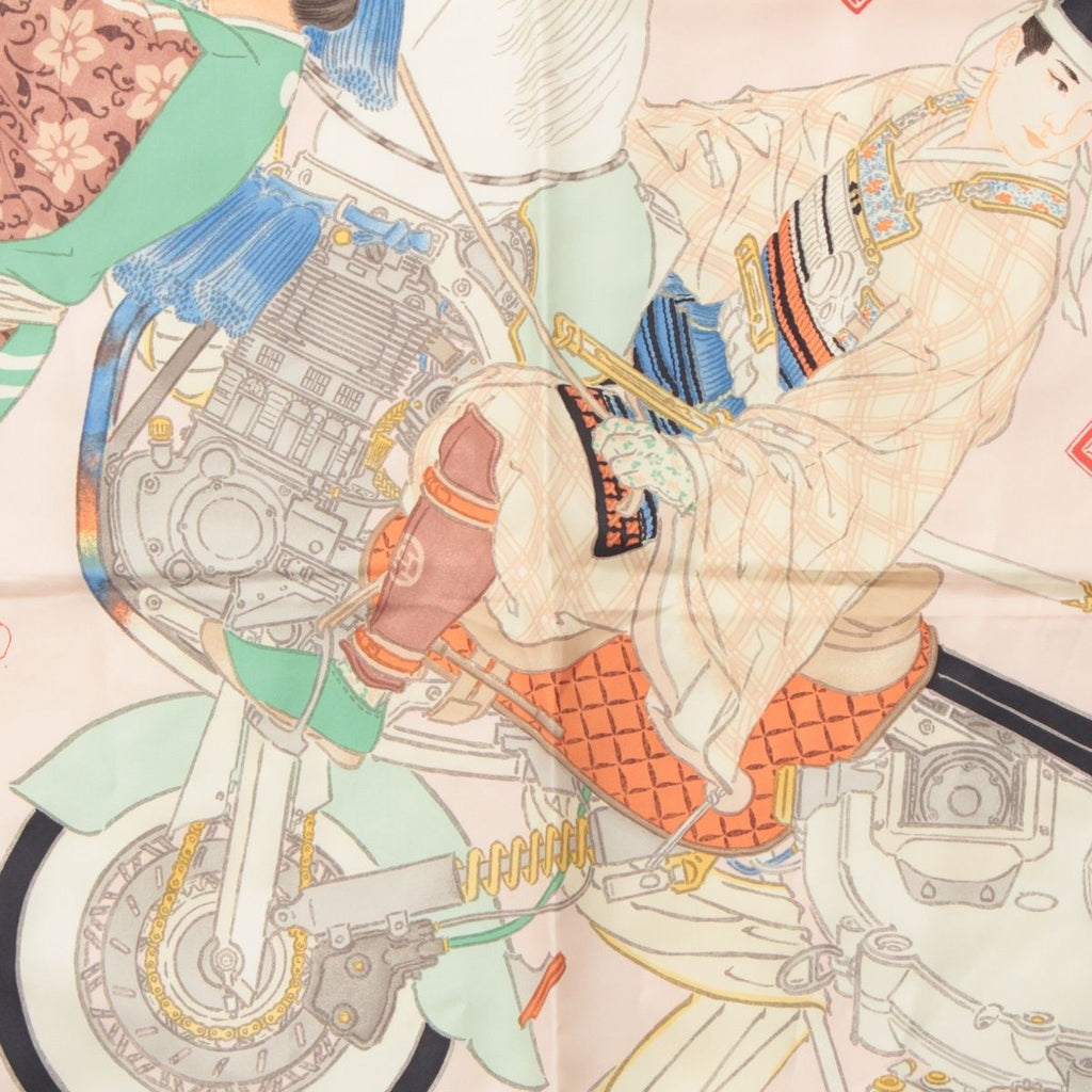 Hermes Silk Carre 90 les Artisans D'hermes Scarf Multicolor — view 6