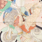 Hermes Silk Carre 90 les Artisans D'hermes Scarf Multicolor — view 6