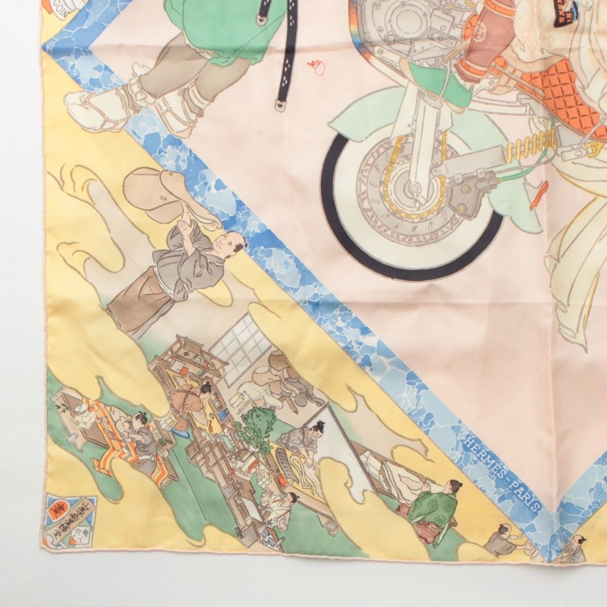 Hermes Silk Carre 90 les Artisans D'hermes Scarf Multicolor — view 4