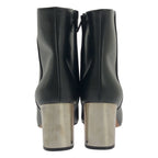 Celine Banban Metal Heels Boots 36 Black Silver — view 3