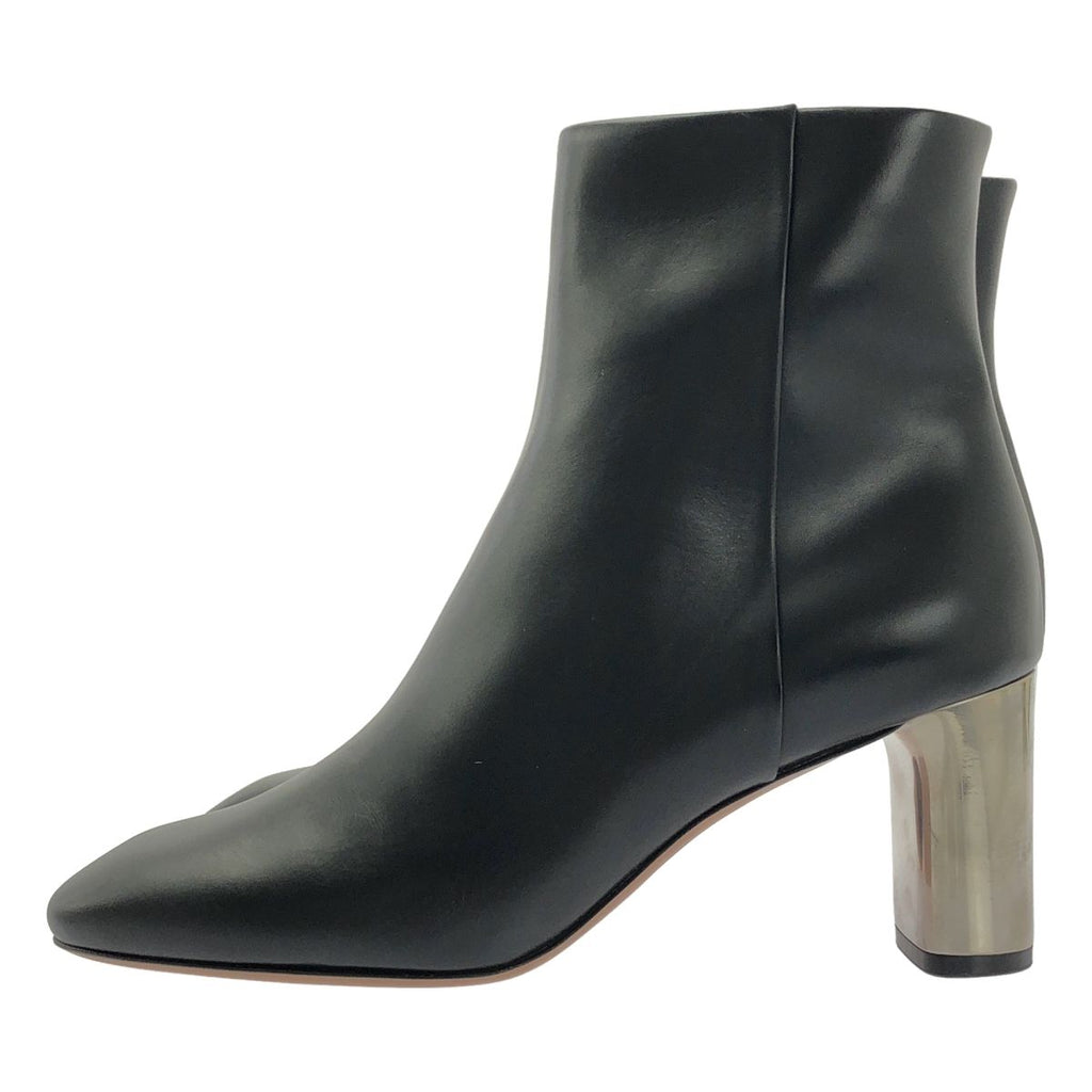 Celine Banban Metal Heels Boots 36 Black Silver — view 2