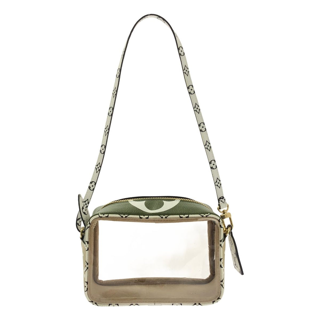 Louis Vuitton Monogram Giant Beach Pouch Shoulder Bag Khaki Beige — view 2
