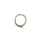 Hermes Logo Candy Ring Silver Blue — view 4