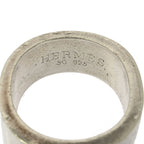 Hermes Logo Candy Ring Silver Blue — view 5