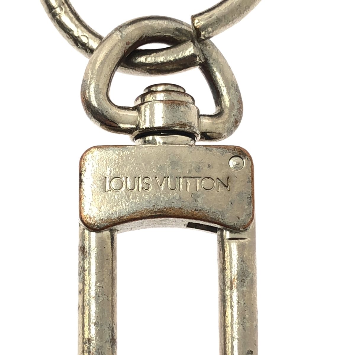 Louis Vuitton Porte Cles Knot Rope Key Ring Silver — view 5