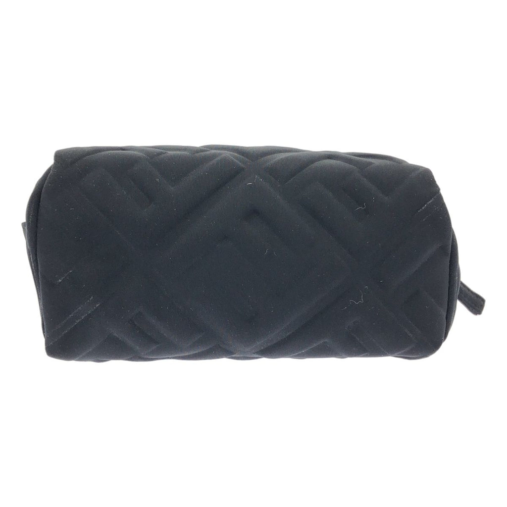 Fendi FF Zucca Embossed Nylon Pouch Black — view 5