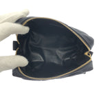 Fendi FF Zucca Embossed Nylon Pouch Black — view 3