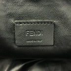Fendi FF Zucca Embossed Nylon Pouch Black — view 4