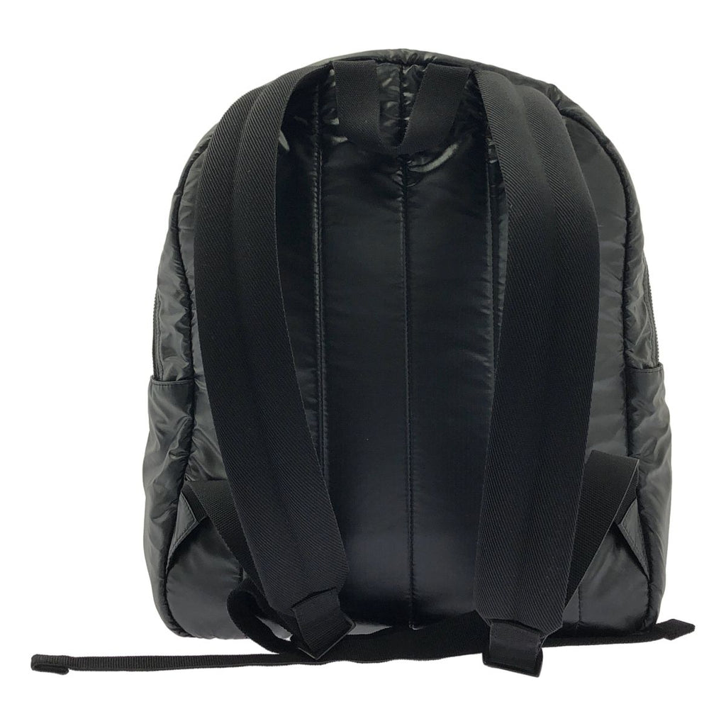 Saint Laurent Nuxx Nylon Backpack Logo Print Day Black — view 2