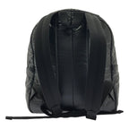 Saint Laurent Nuxx Nylon Backpack Logo Print Day Black — view 2