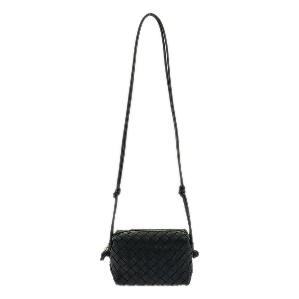 Bottega Veneta Intrecciato Mini Loop Camera Cross Black Crossbody — view 2