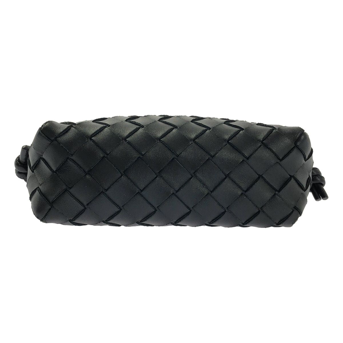 Bottega Veneta Intrecciato Mini Loop Camera Cross Black Crossbody — view 7