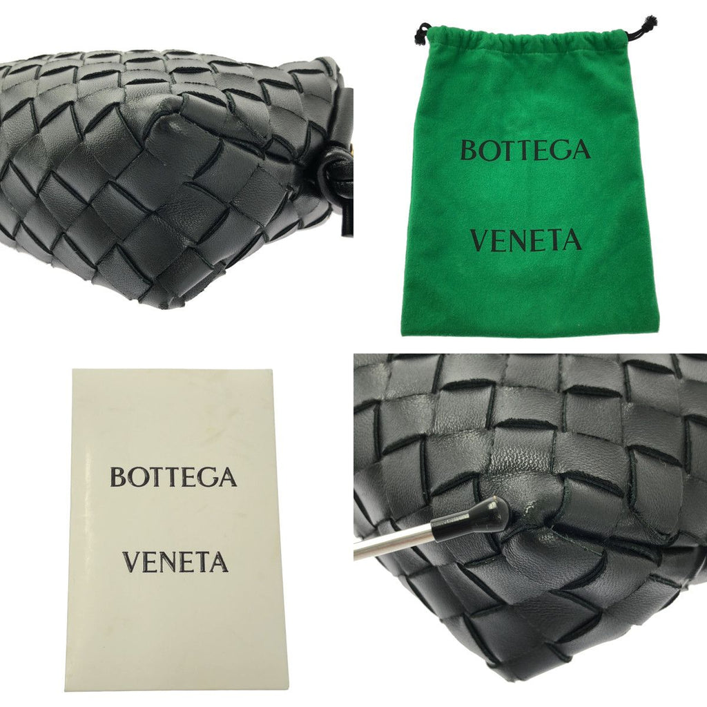 Bottega Veneta Intrecciato Mini Loop Camera Cross Black Crossbody — view 9