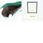 Gucci Bifold Wallet Interlocking Leather Green Everyday Use — view 9