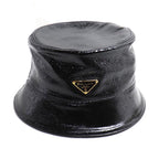 Prada Triangle Logo Bucket Hat — view 3