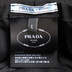 Prada Triangle Logo Bucket Hat — view 7