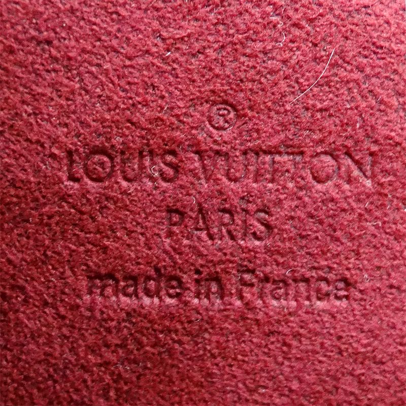 Louis Vuitton Pouch Damier Canvas Pochette Mirror MM Label Brown Going Out — view 7
