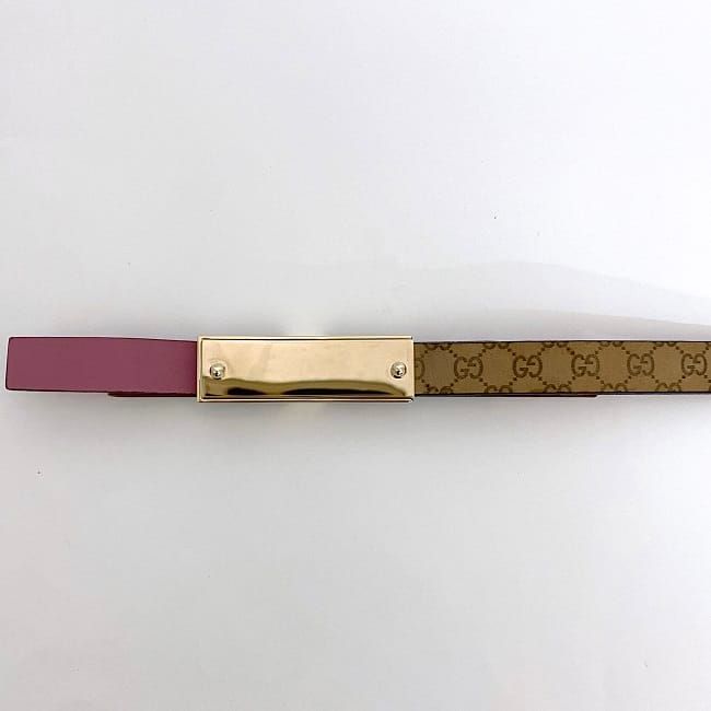 Gucci Waist Belt Pink Interlocking — view 8