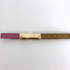 Gucci Waist Belt Pink Interlocking — view 8