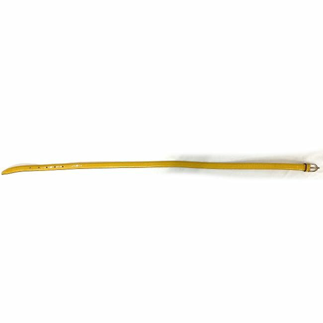 Gucci Belt Yellow Guccissima Line Narrow Waist Leather — view 3