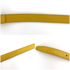 Gucci Belt Yellow Guccissima Line Narrow Waist Leather — view 9