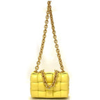 Bottega Veneta the Chain Cassette Shoulder Bag Light Yellow — view 2