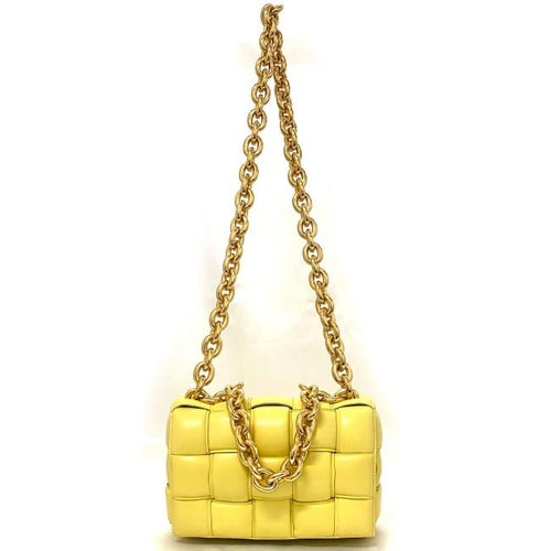 Bottega Veneta the Chain Cassette Shoulder Bag Light Yellow — view 2