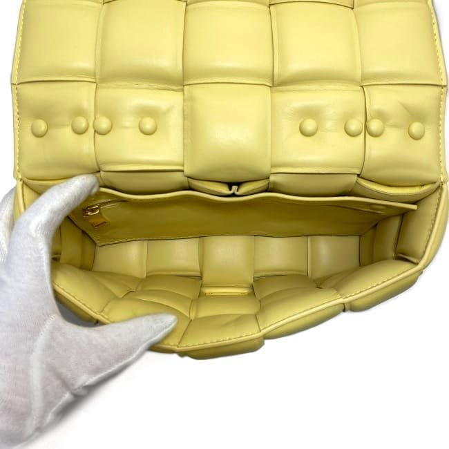 Bottega Veneta the Chain Cassette Shoulder Bag Light Yellow — view 7