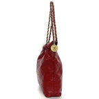 Chanel Drawstring Shoulder Bag Red 22 — view 2