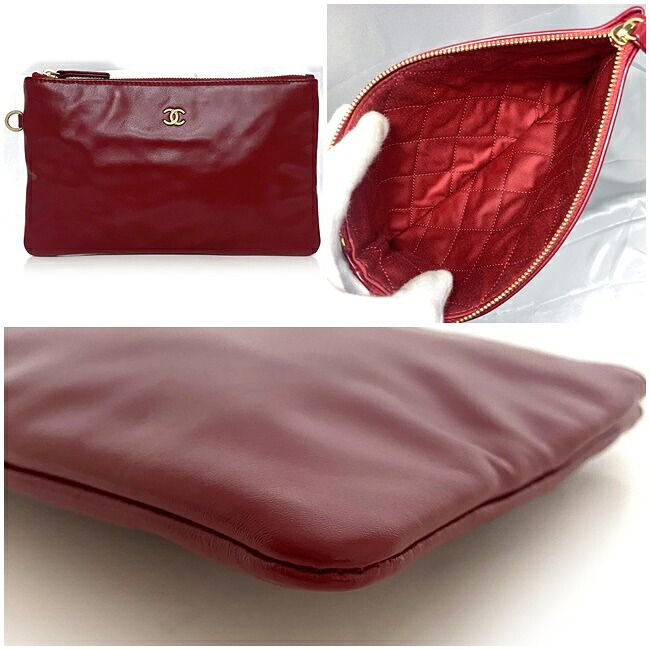 Chanel Drawstring Shoulder Bag Red 22 — view 9