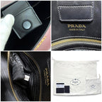 Prada 2-Way Bag Bibliotheque Red Black — view 9