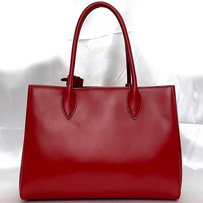 Prada 2-Way Bag Bibliotheque Red Black — view 3