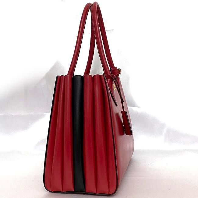 Prada 2-Way Bag Bibliotheque Red Black — view 2