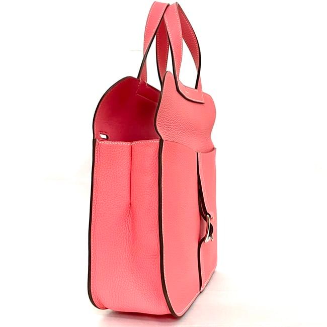 Hermes 2-Way Bag Halzan 31 Pink Rose Azalea — view 2