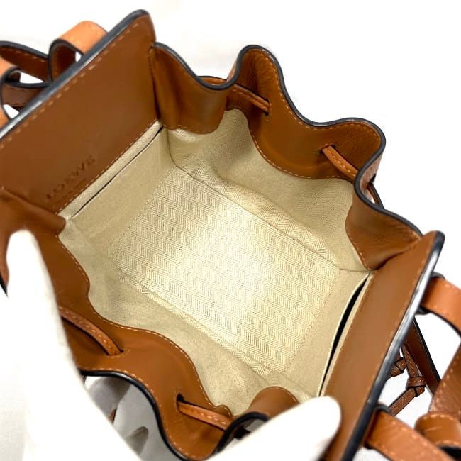 Loewe Shoulder Bag Hammock Mini Brown Anagram — view 5