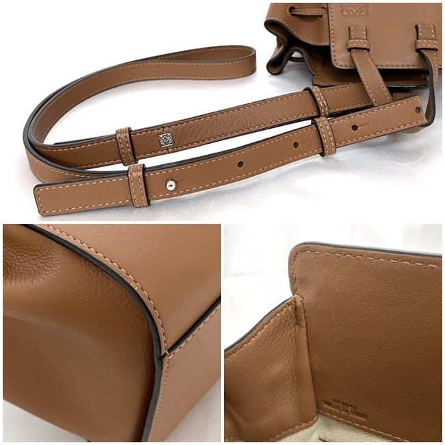 Loewe Shoulder Bag Hammock Mini Brown Anagram — view 9