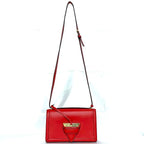 Loewe Shoulder Bag Barcelona Red Flap Leather — view 5