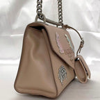 Prada Chain Shoulder Bag Beige — view 4