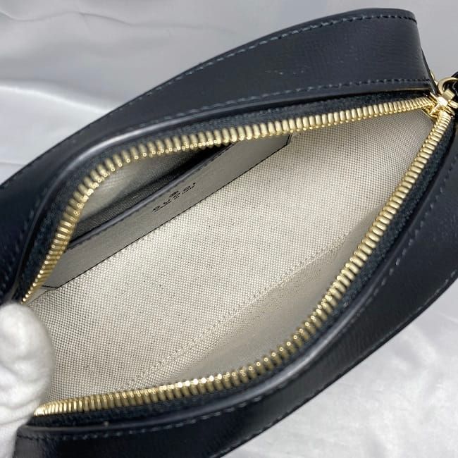 Gucci Shoulder Bag Black Horsebit Leather — view 7