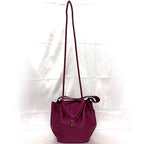 Bottega Veneta 2-Way Bag Purple Beak Drawstring Leather — view 4